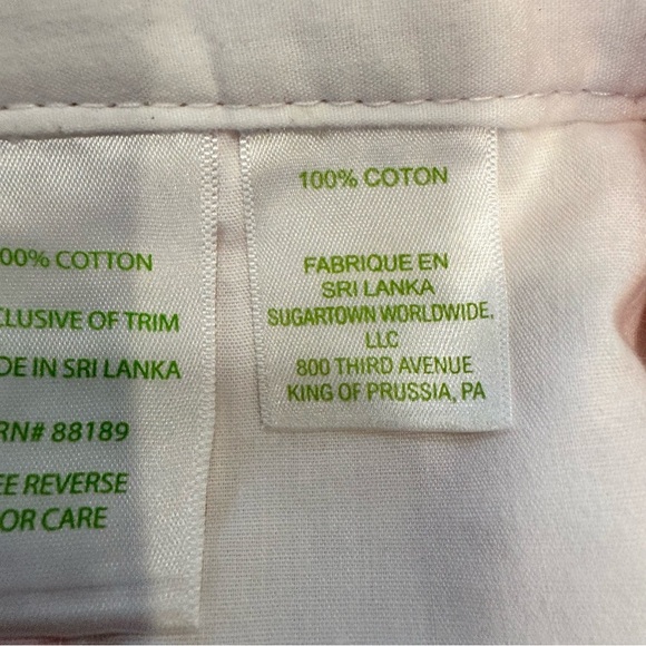 LILLY PULITZER Buttercup scalloped shorts sz 2 hubba bubba sea cups pink - Picture 7 of 8